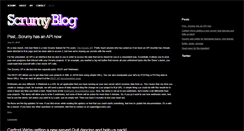 Desktop Screenshot of blog.scrumy.com